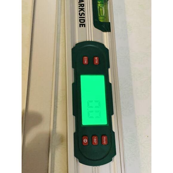 Parkside Digital Angle Finder With Level & Ruler Aluminum Model HG11598 - Picture 4 of 9